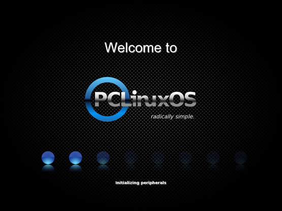 PCLinuxOS 2007 KDE boot screen