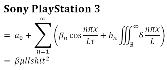 PS3 Equation